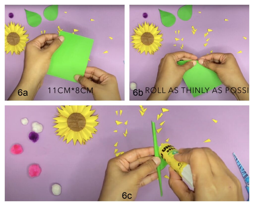 How to Make Tissue Paper Sunflowers - Hey, Let's Make Stuff