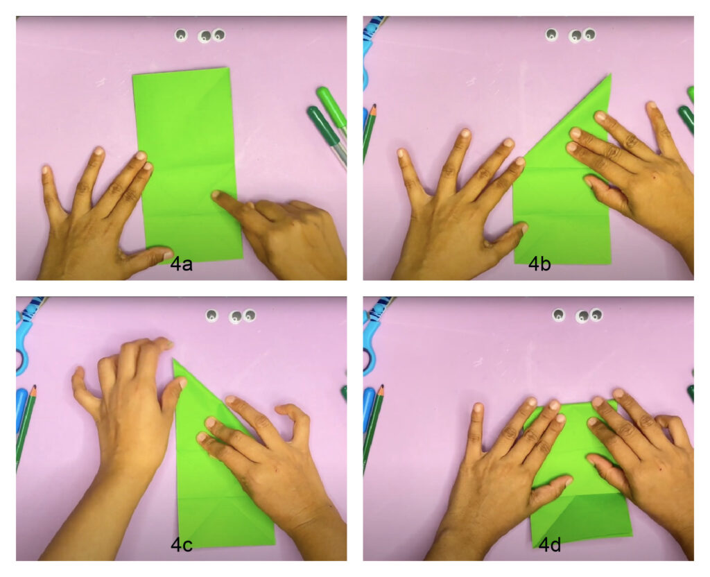 How to make a paper jumping frog (step-by-step tutorial)