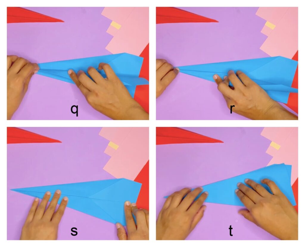 how to make a paper airplane for kids