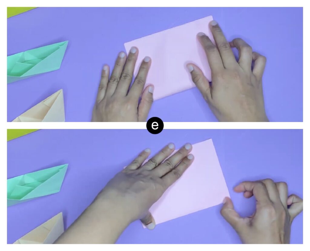 how to make a paper boat step-by-step