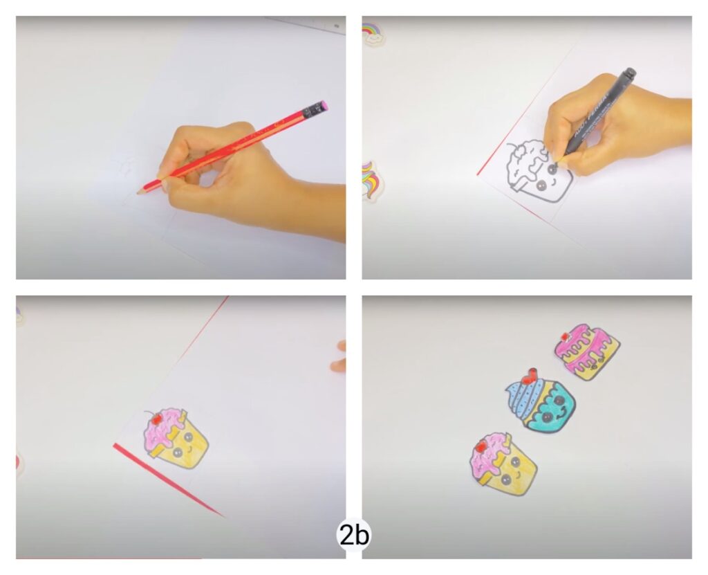 How to make easy paper puzzles for kids step-by-step