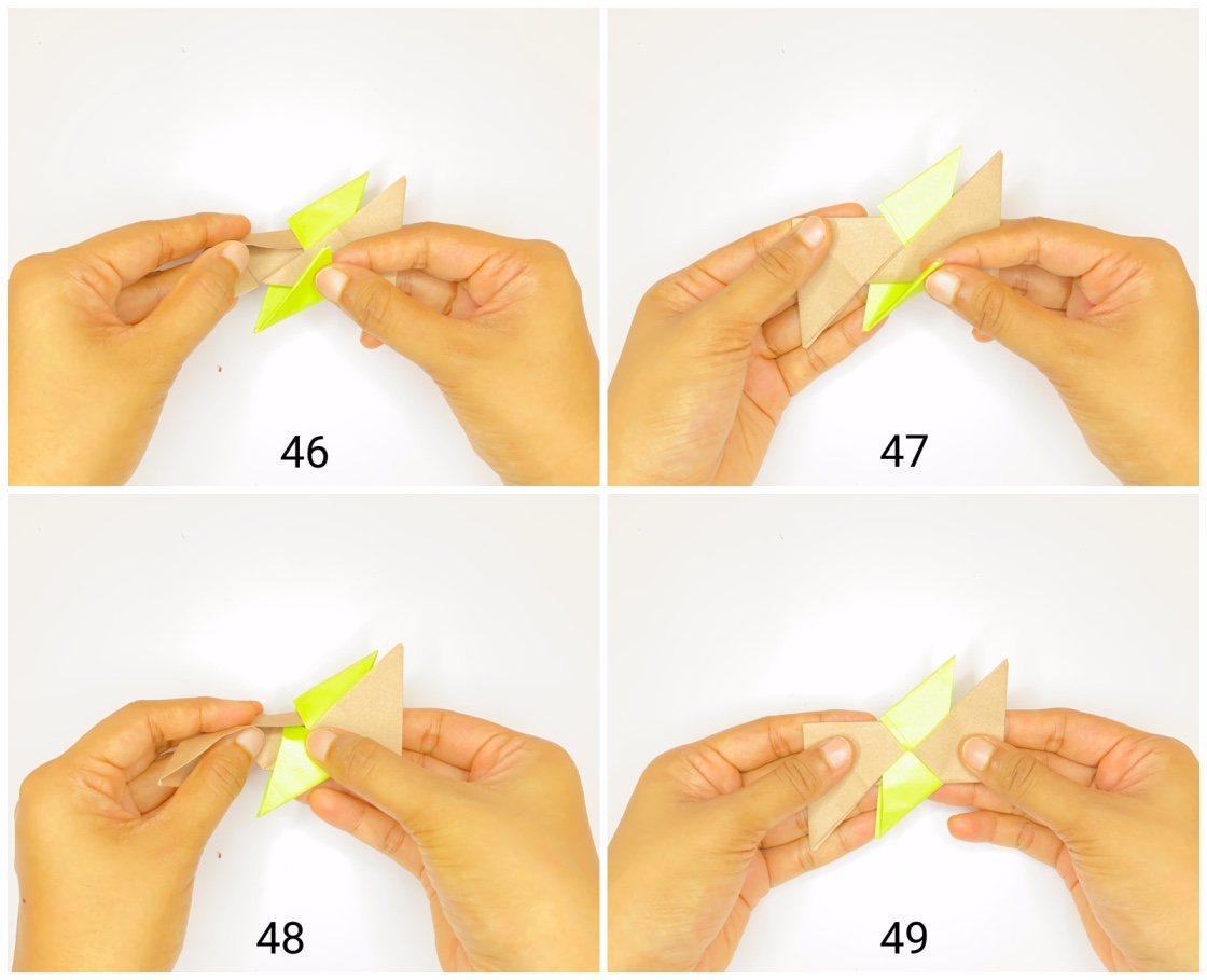 How to make an Origami Ninja Star easily (stepbystep photos) The