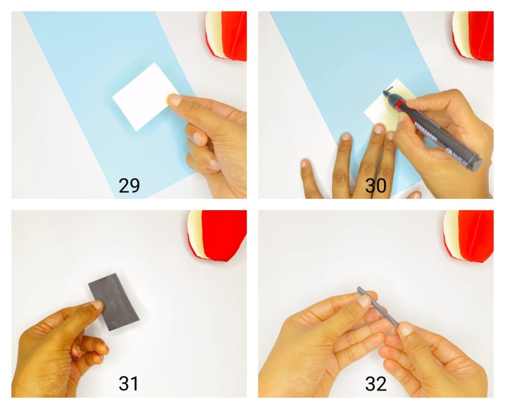 how to make paper apple step-by-step using construction paper