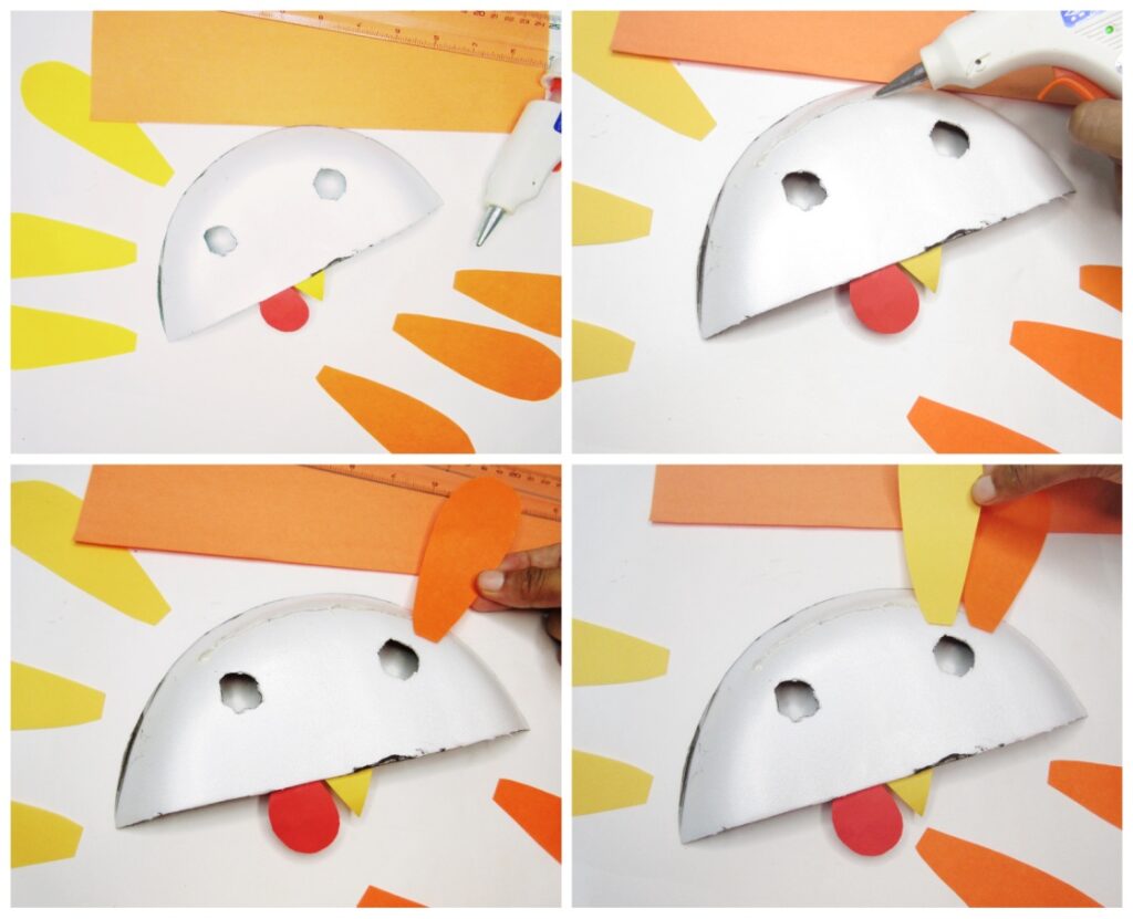 Paper Plate Mask Craft For Kids - The Peaceful Nest