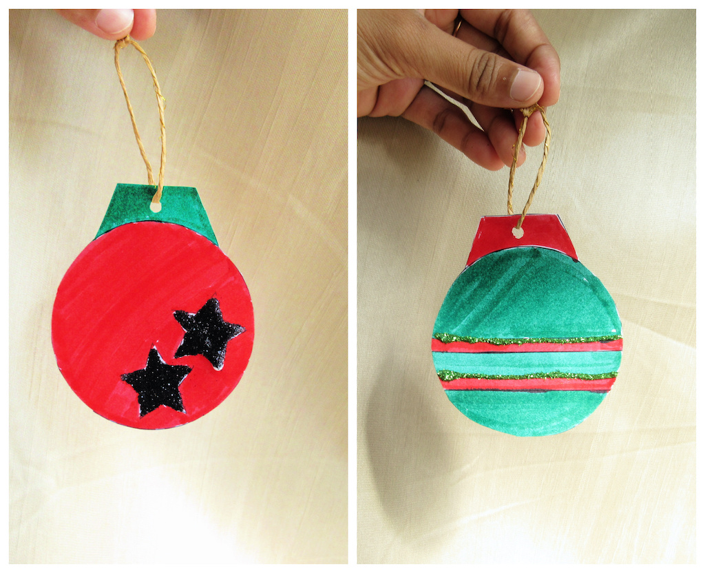 DIY CHRISTMAS BELL, How to make paper Christmas bell, glitter bell, diy  Christmas decorations