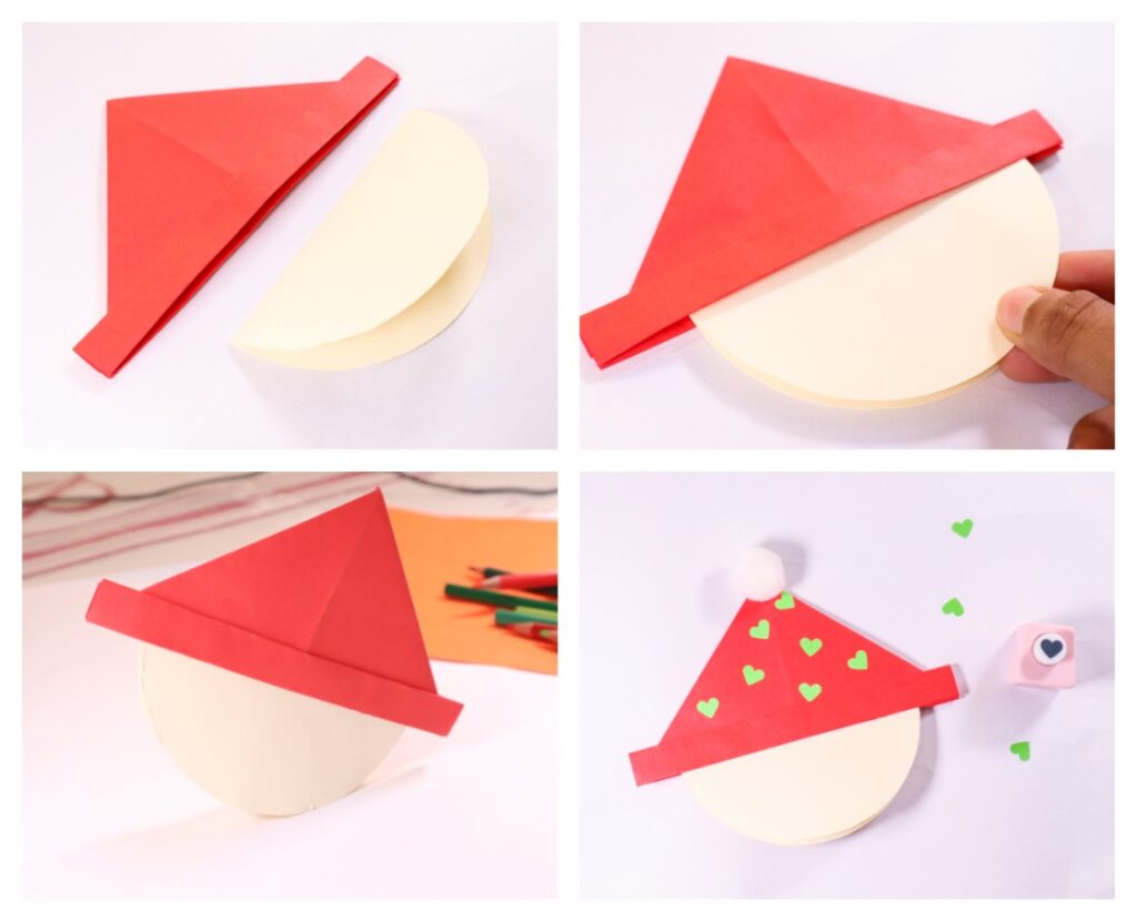 Christmas elf craft idea step-by-step tutorial