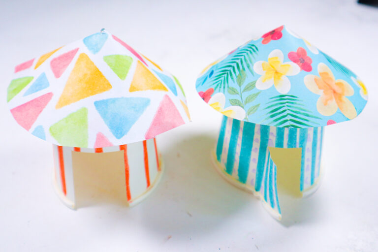 Paper Cup House Craft