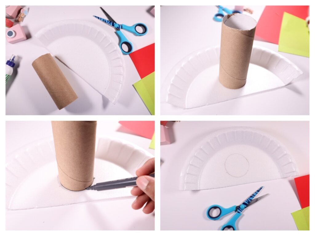 Back to school DIY pencil holder using toilet paper roll