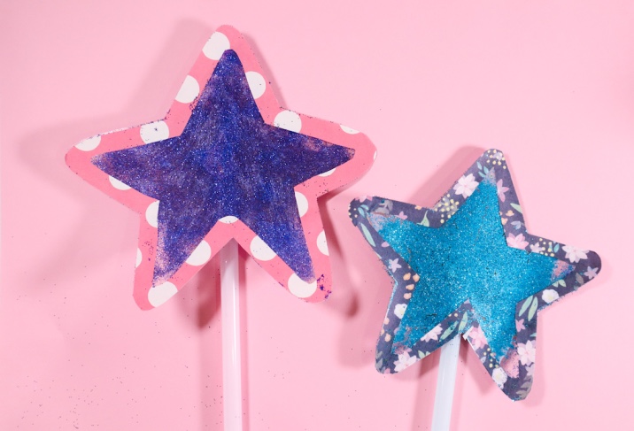 Easy New year's wishing wand craft idea (step-by-step tutorial)