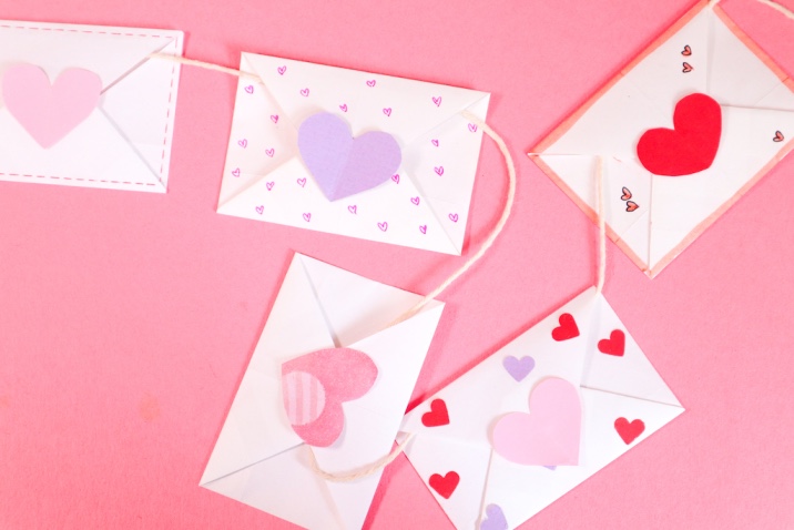Valentine’s Day Envelope Craft idea for kids