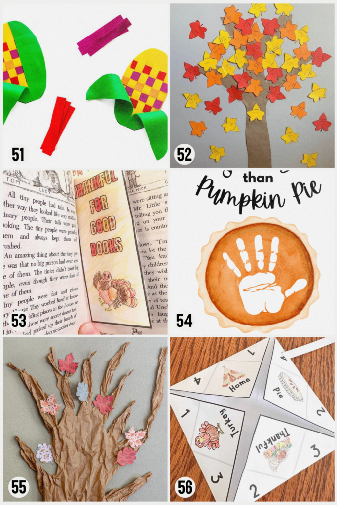 thanksgiving crafts for kids