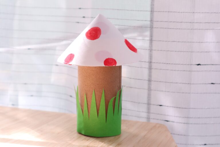 Toilet Paper Roll Mushroom