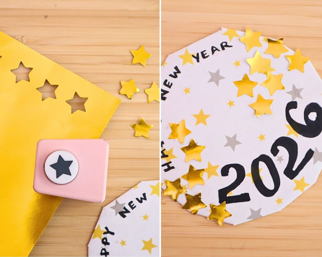 New Year Countdown craft for kids