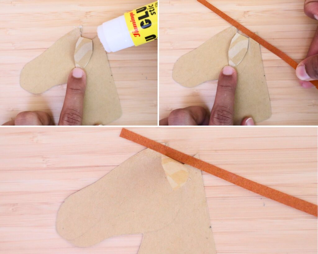 Popsicle stick horse puppet craft for kids(step-by-step tutorial)