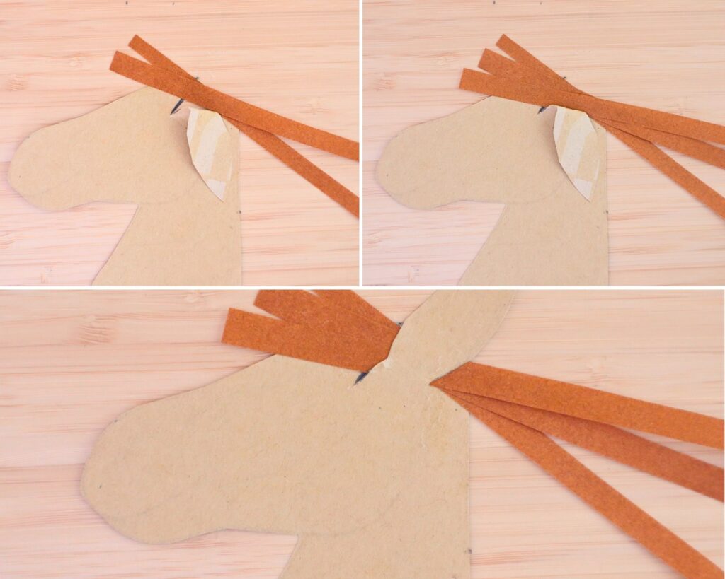 Popsicle stick horse puppet craft for kids(step-by-step tutorial)