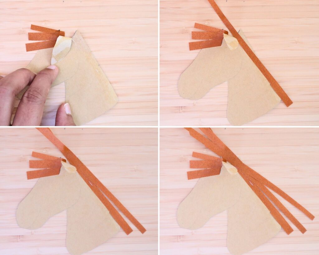 Popsicle stick horse puppet craft for kids(step-by-step tutorial)