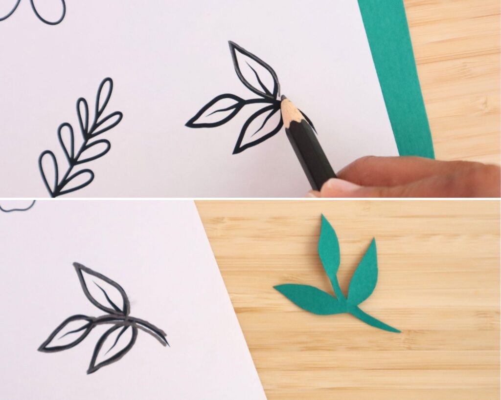 Paper flower crown craft (with free flower crown template)