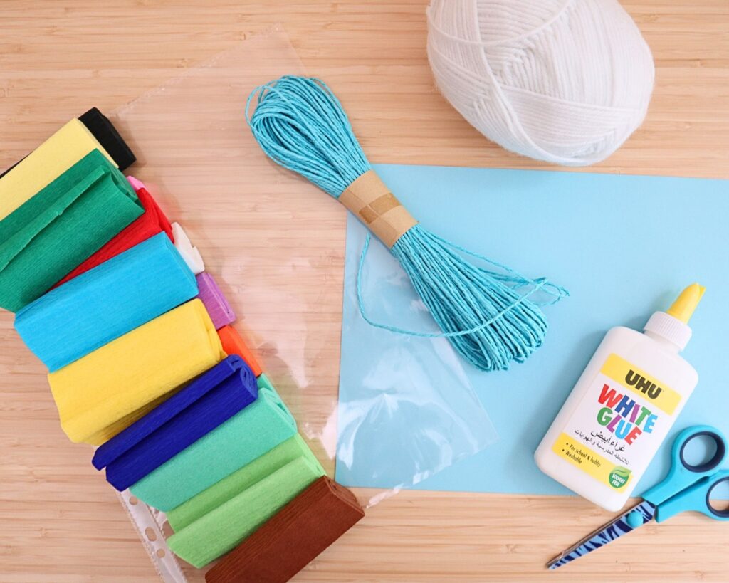 Jellyfish suncatcher craft - step-by-step picture tutorial