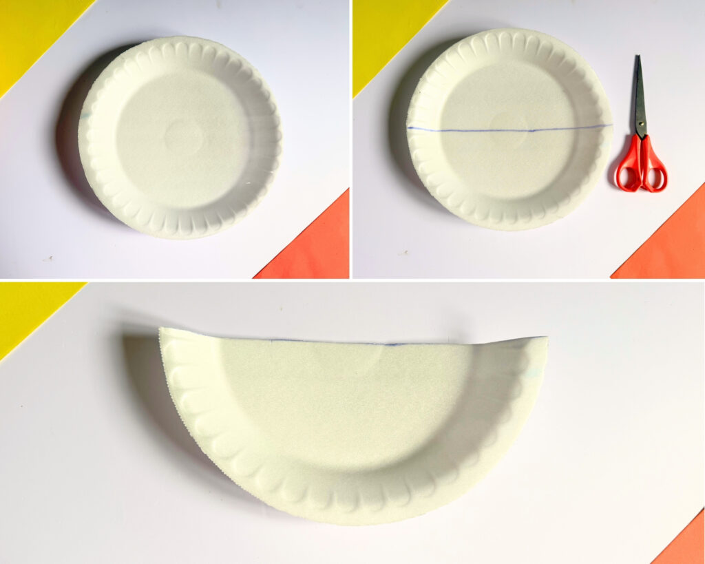 paper plate crab craft for kids