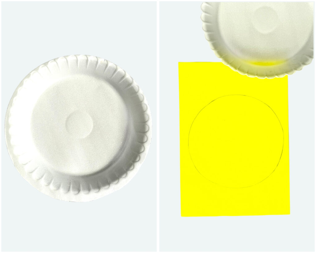 Paper Plate Rangoli Craft for Kids