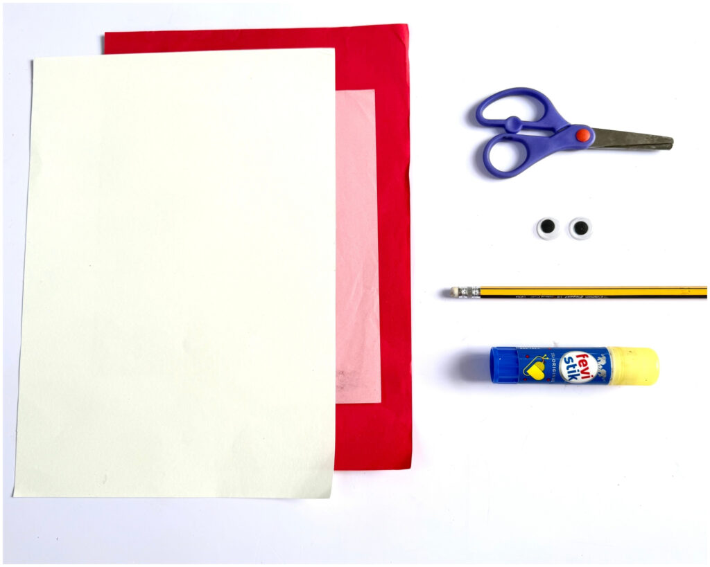 handprint santa craft for kids