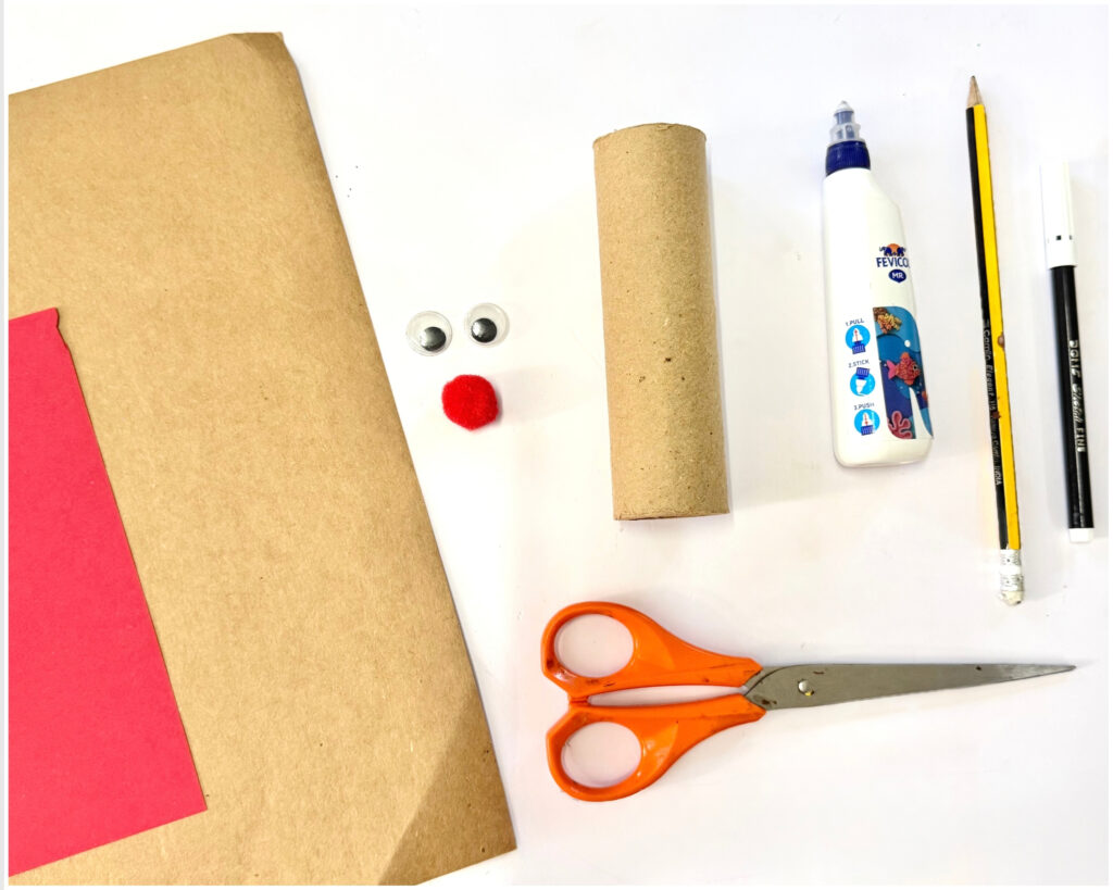 Toilet Paper Roll Rudolph Craft