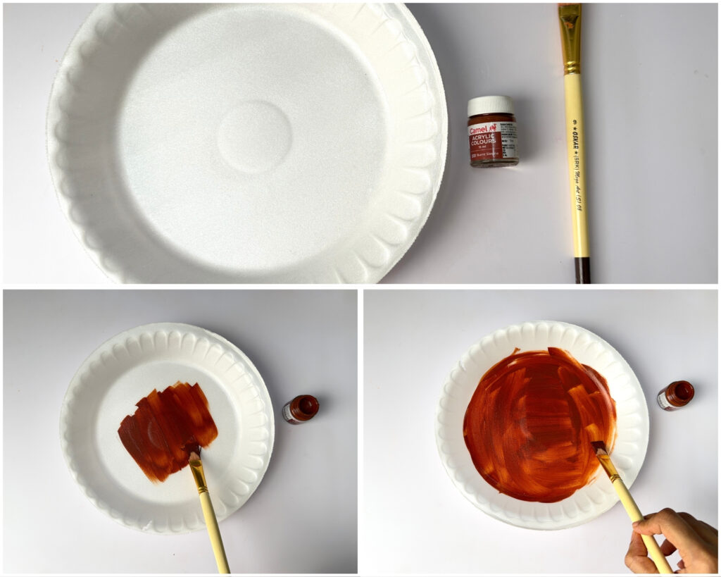 Paper Plate Reindeer Craft for Kids