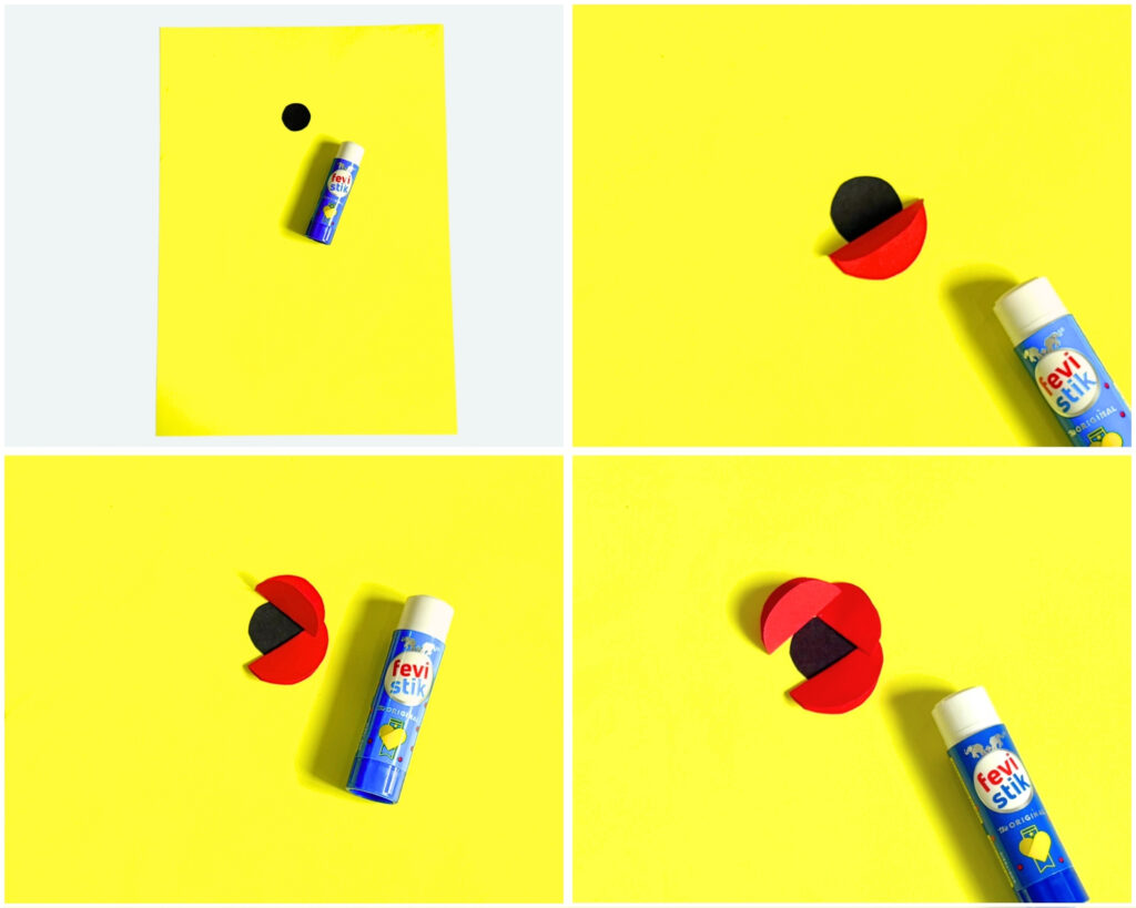 Popsicle stick poppy flower craft for kids