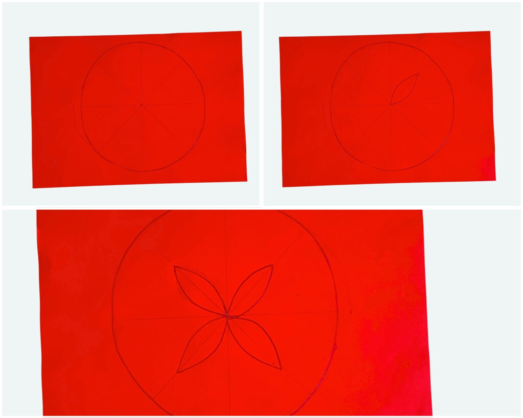 Paper Plate Rangoli Craft for Kids