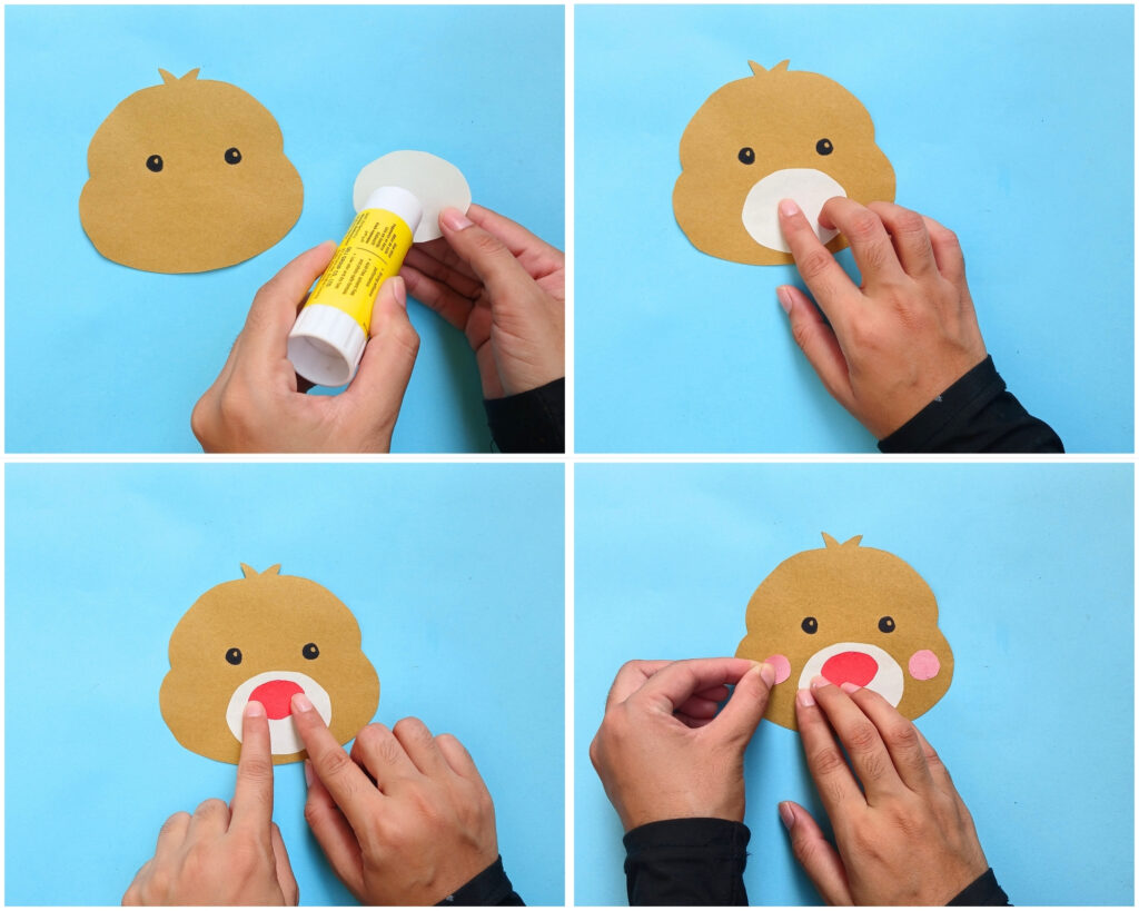 reindeer headband craft with free template