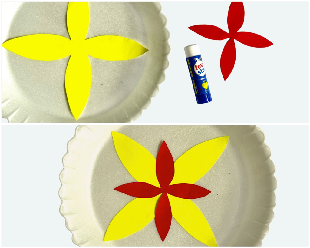 Paper Plate Rangoli Craft for Kids