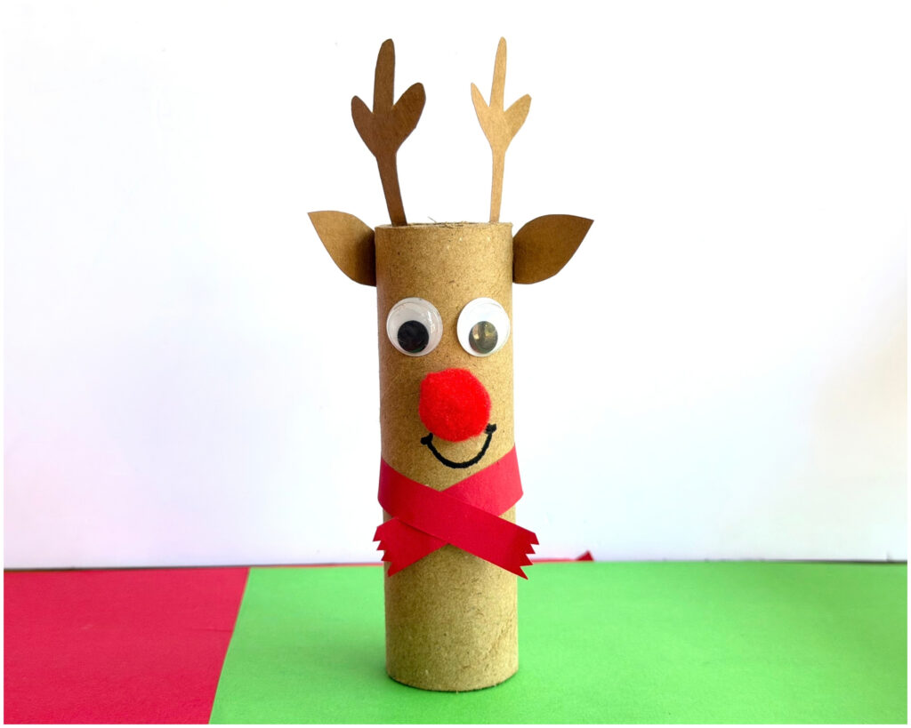 Toilet Paper Roll Rudolph Craft