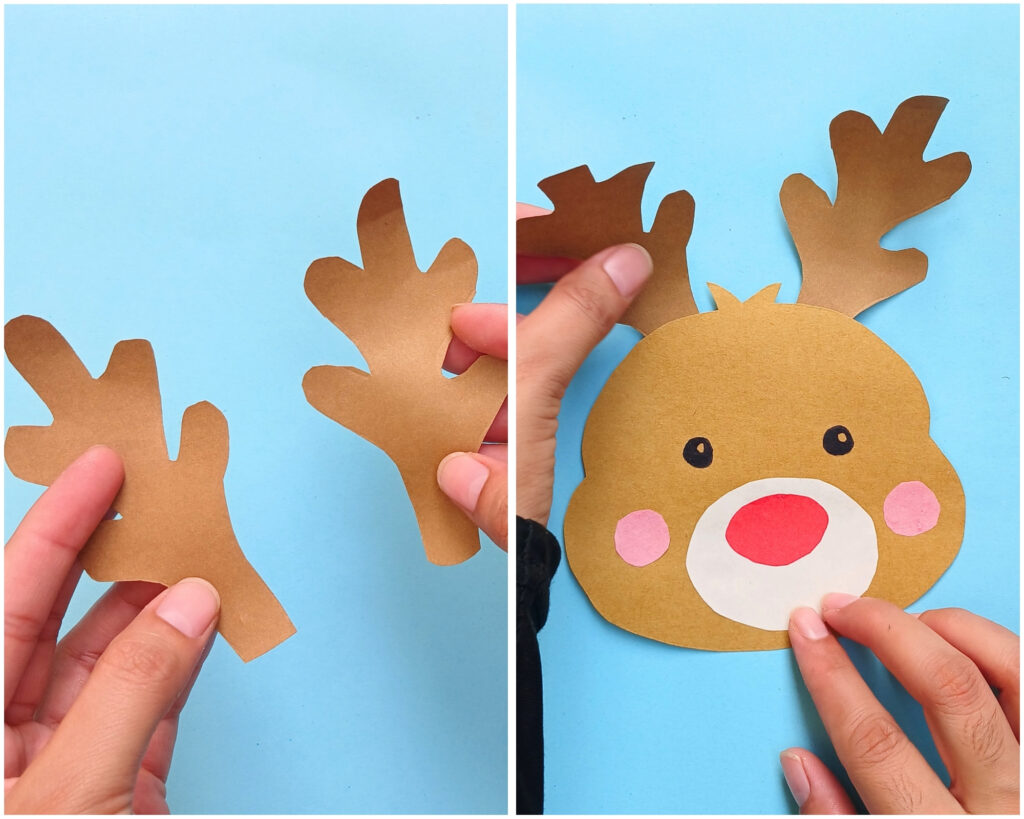 reindeer headband craft with free template