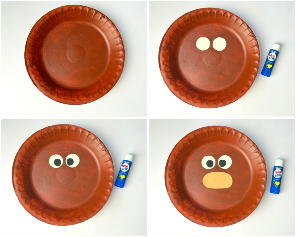 Paper Plate Reindeer Craft for Kids