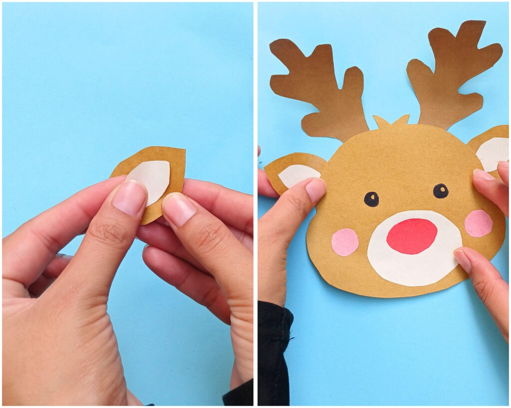 reindeer headband craft with free template