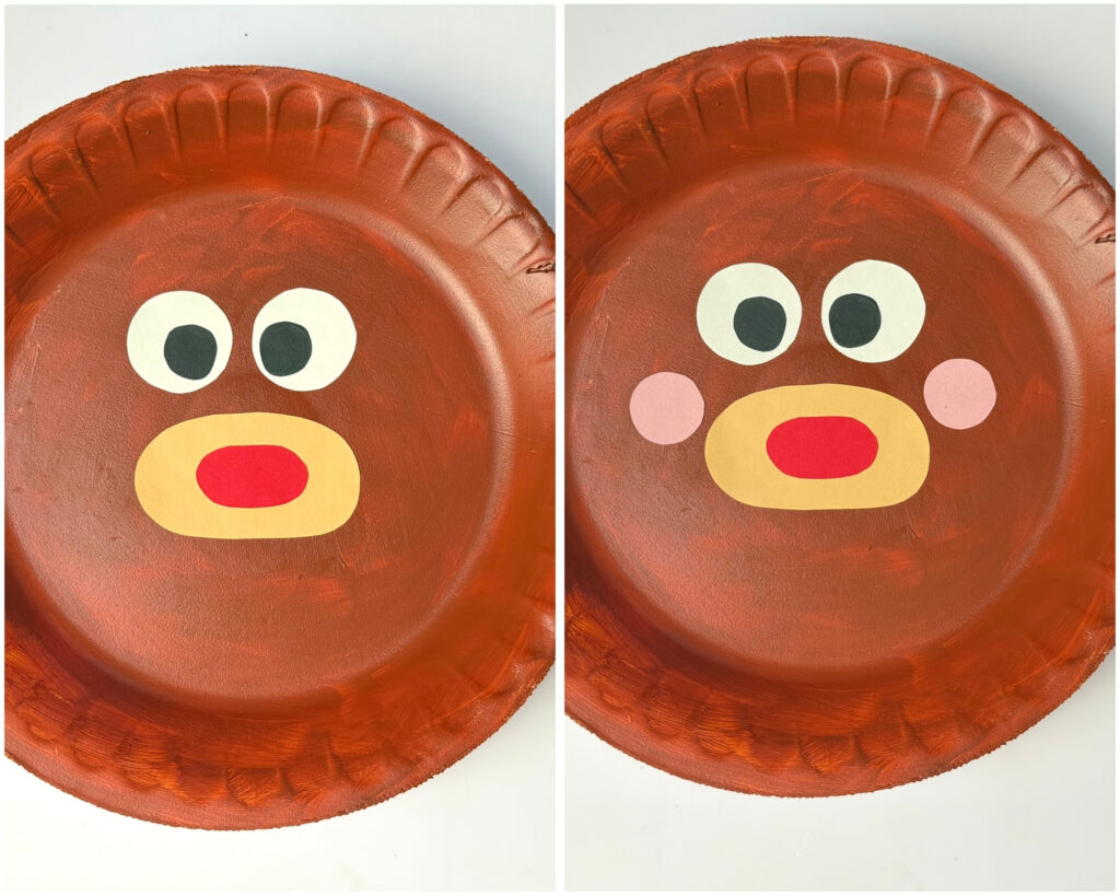 Paper Plate Reindeer Craft for Kids
