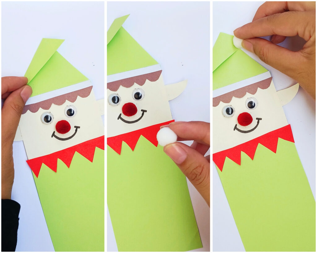 paper elf craft for kids