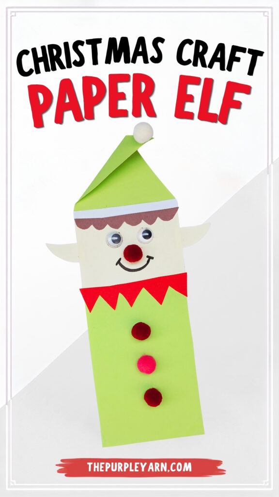 paper elf craft for kids
