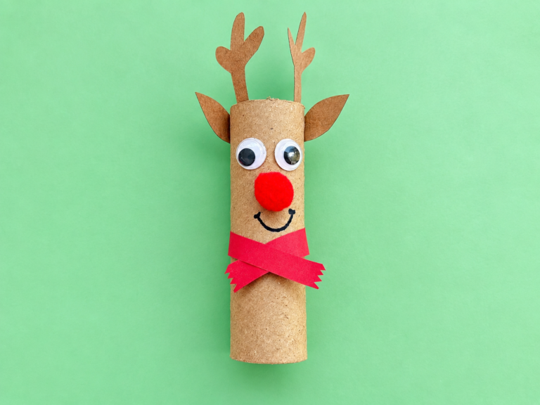 Toilet Paper Roll Rudolph Craft