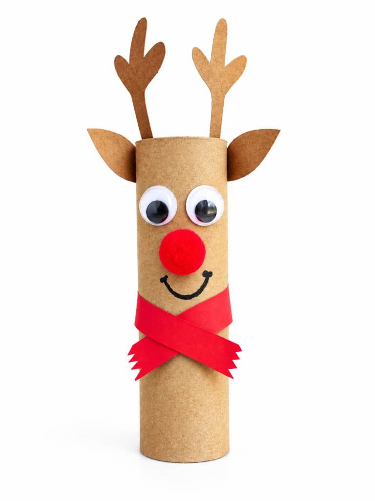 Toilet Paper Roll Rudolph Craft
