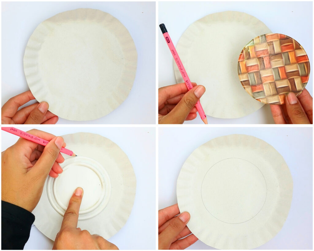 Paper Plate Sunflower Craft