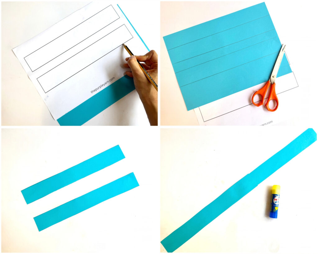 New Year's Paper Crown Craft for Kids