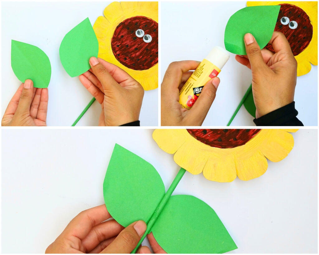 Paper Plate Sunflower Craft