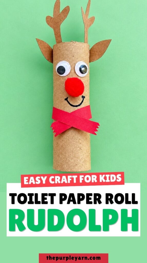 Toilet Paper Roll Rudolph Craft